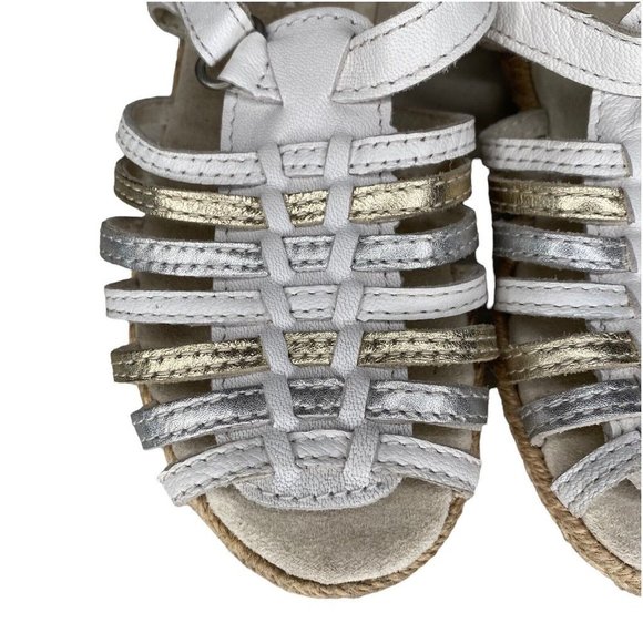 UGG GRETEL Sandals Leather Ankle Strap Open Toe Toddler Girl 10 F16017L - Picture 2 of 7